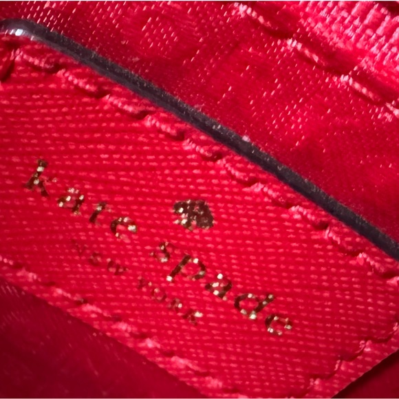 KATE SPADE SMALL SATCHEL HANDBAG W/ SHOULDER LENGTH STRAP - Picture 9 of 16